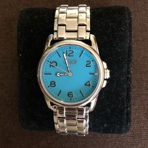 Blue Dial Coach Watch